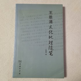 王恩涌文化地理随笔