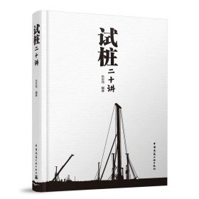 试桩二十讲 ，中国建筑工业出版社，孙宏伟 编