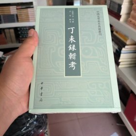 丁未录辑考（中国史学基本典籍丛刊）