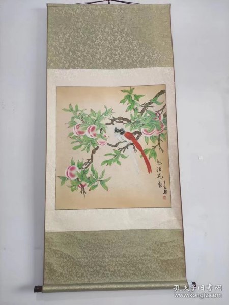 王蒙画作鸟语花香
