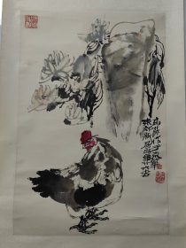 自娱斋保真销售：王彥萍。45*67 ​王彦萍，1956年生于北京，1982年毕业于中央美术学院国画系，学士学位，1987年毕业于中央美术学院国画系，硕士学位，任北京工业大学建筑系教授，就读中央美术学院中国画专业博士