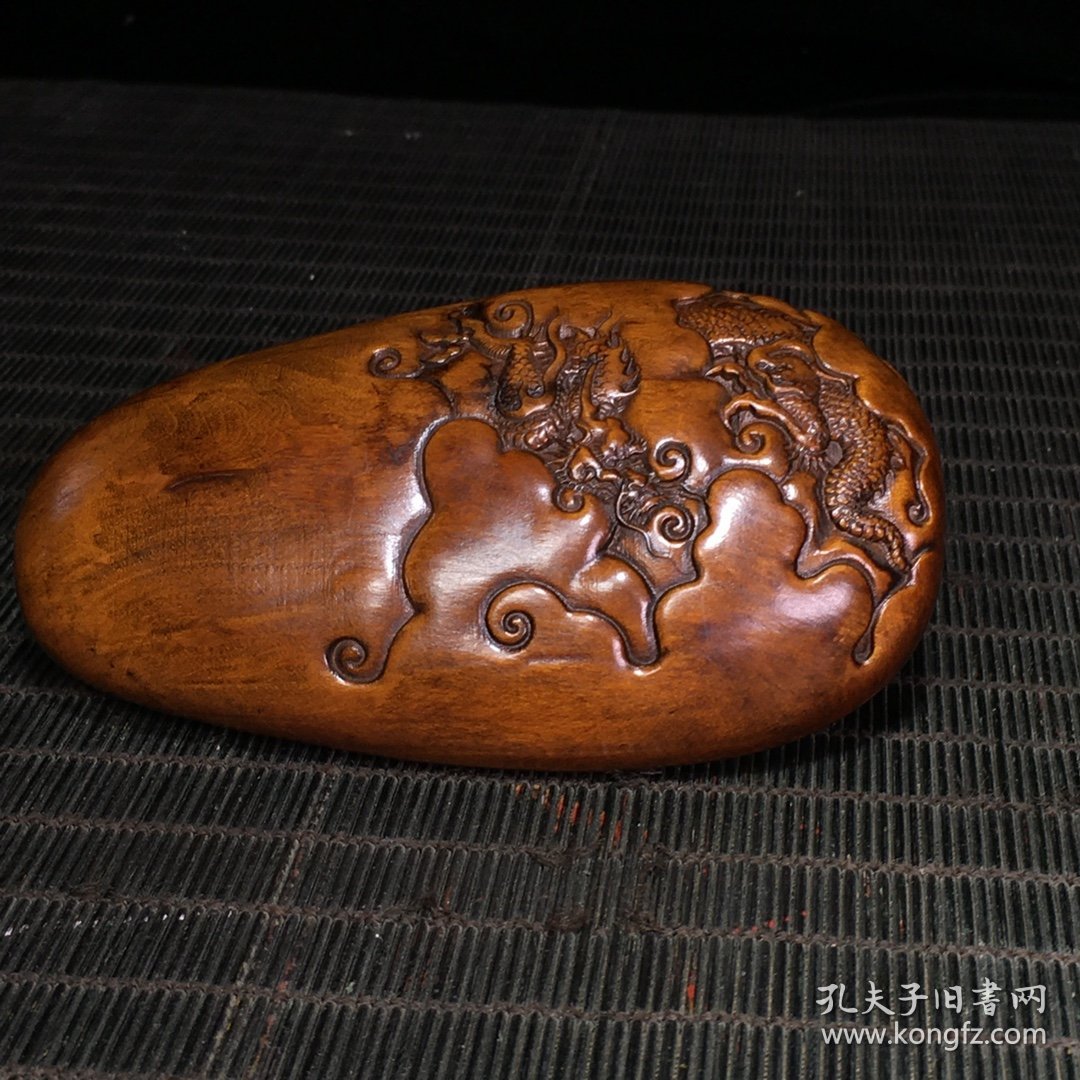 （亏本捡漏特价处理）黄杨木雕刻茶叶铲 长11厘米 宽6厘米 高2厘米 重50克