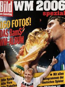 德国原版图片报2006世界杯总结特刊，意大利夺冠，齐达内罗纳尔多克洛
