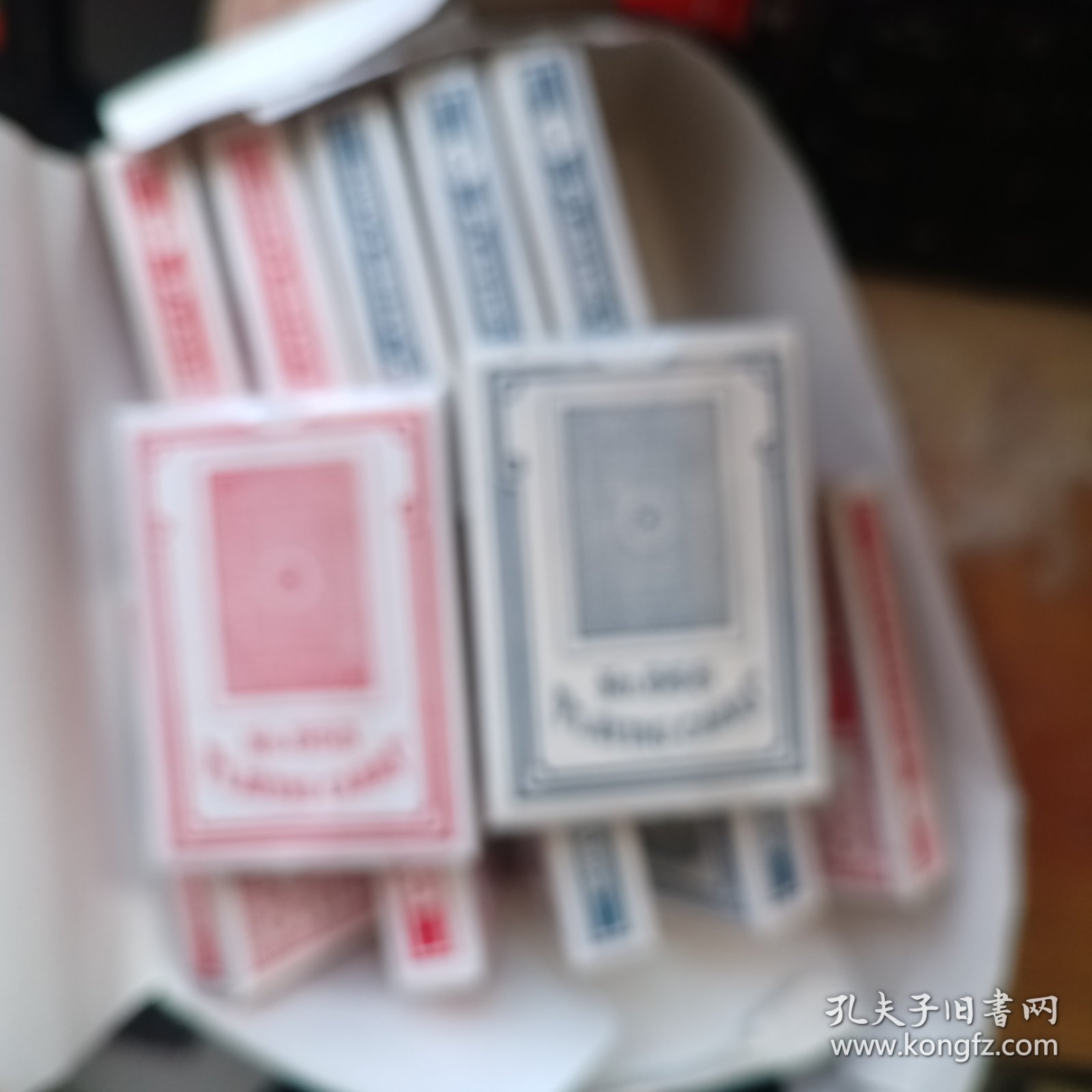 大象扑克”红蓝 共12副扑克