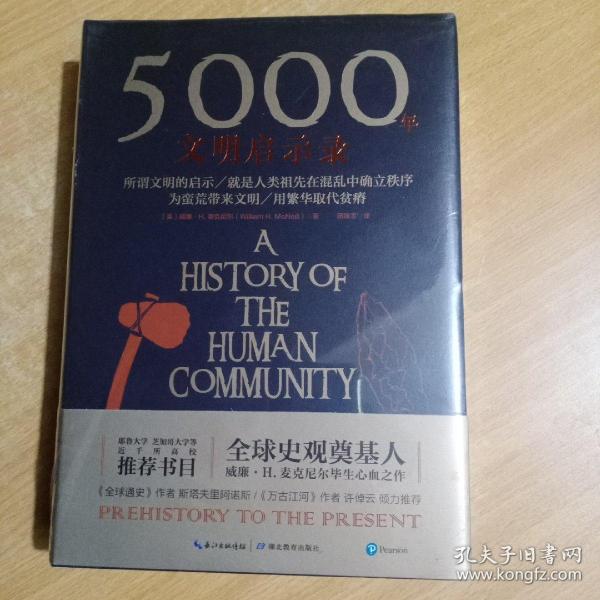 5000年文明启示录（比肩《全球通史》，世界近千所高校历史学推荐书目）