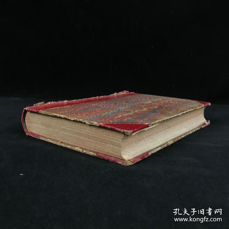 1882年   克劳福德《艾萨克斯先生》 3/4真皮加石纹纸精装  书脊烫金压花
Mr. Isaacs: A Tale of Modern India