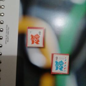 LONDON 2012 OFFICIAL PHILATELIC COLLECTION 伦敦奥运会2012官方邮集（含奥运会邮票 小型张 首日封）共计36枚 硬函12开精装邮册 架2