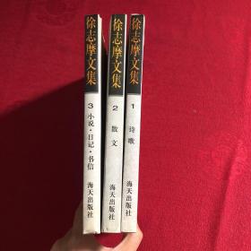 徐志摩文集(全3卷)