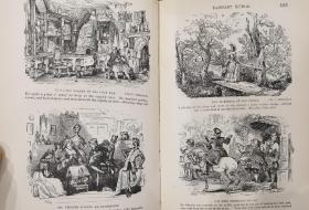 1910年The Dickens Pictures-Book: A Record of the Dickens Illustrators，《狄更斯作品插图大全》英文原版, 布面精装，精美插图