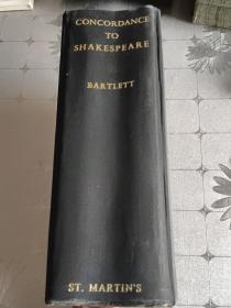 A Complete Concordance to Works of Shakespeare 英文原版 莎士比亚作品词语索引 莎士比亚全集 莎士比亚大词典 莎士比亚作品用语词汇资料索引