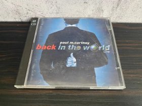 欧版 Paul Mccartney 保罗麦卡特尼 back in the world Live 无划痕 双碟装CD