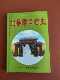 北蔡家口村史