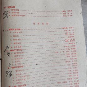 老节目单：广东音乐曲艺团 1960·巡回演出 演出总节目单