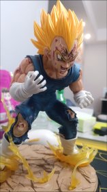 【优质大手办】七龙珠魔化贝吉塔手办摆件28cm高度 祖国版 简装