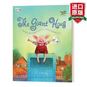 英文原版 The Giant Hug 会飞的抱抱 绘本 英文版 进口英语原版书籍