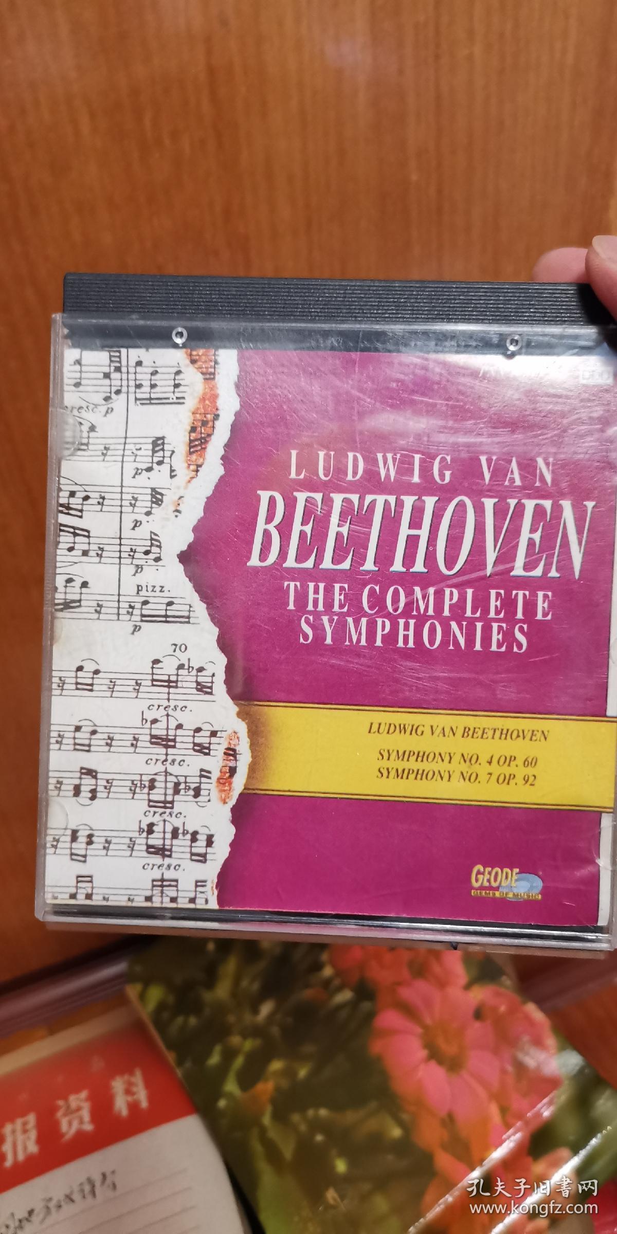 LUDWIG BAN BEETHOVEN THE COMPLETE SYMPHONIES  DVD