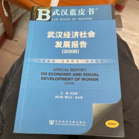 武汉经济社会发展报告2008