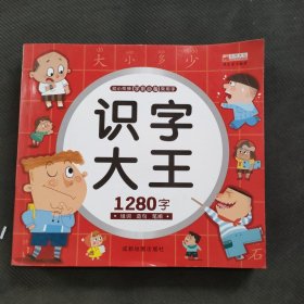 幼儿学前识字启蒙用书识字大王1280字