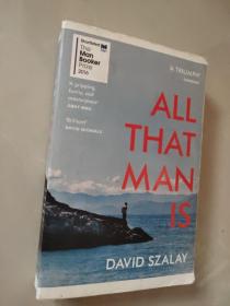 All That Man Is  (The man booker prize 2016)