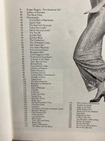 The Films of Ginger Rogers（1975年英文原版、图集）16开（正版如图、内页干净）