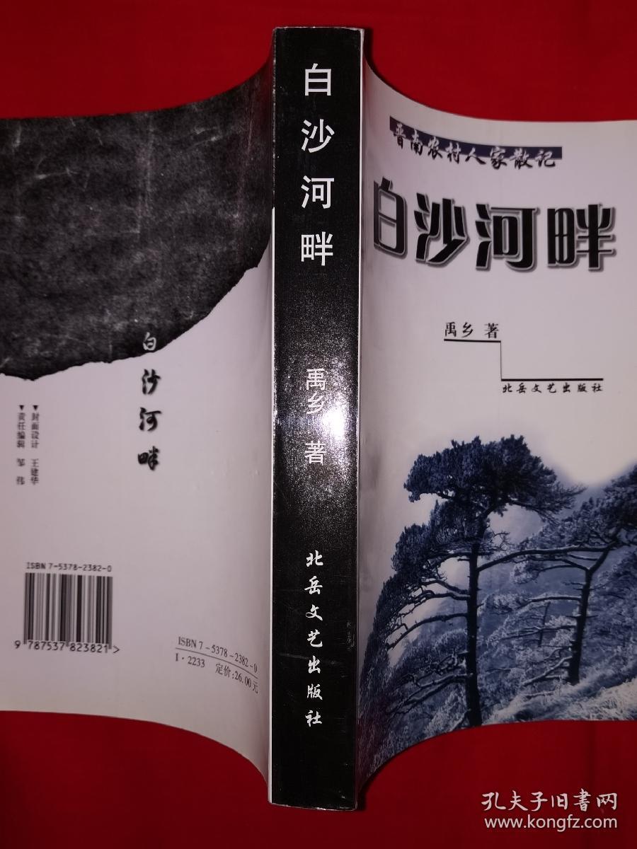 稀少资源丨白沙河畔（晋南农村人家散记）583页大厚本，印数稀少！