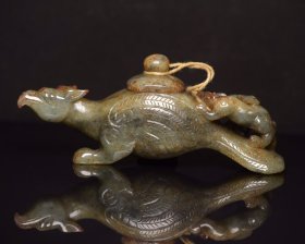 和田玉鸟尊