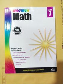 Spectrum Math Workbook, Grade 7