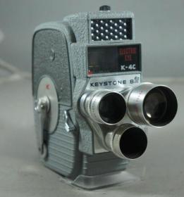 美国产Keystone电影摄影机，型号K-4c，品相佳..