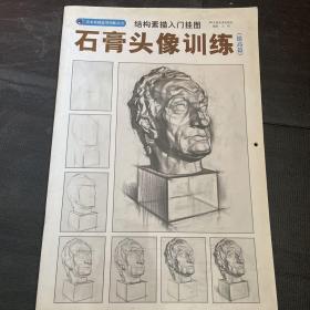 结构素描入门挂图：石膏头像训练（提高篇）