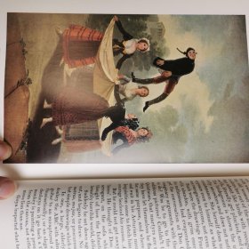 戈雅传记小说This Is the Hour：A Novel About Goya.戈雅 西班牙浪漫主义画派画家 很多图 1956年 Heritage Press 厚重,了解戈雅生平的极佳材料 众多戈雅画作作为插图 保存完好未翻阅 外部自然老化 书口和标题页有点点黄斑 内页新净 用纸极好，光滑而有韧性 巨厚一大册 522页