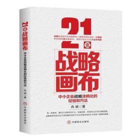 21张战略画布：中小企业战略涂鸦化的