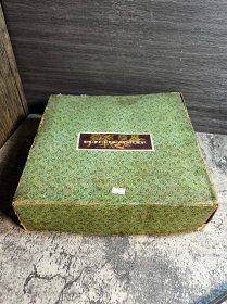 80年代，带包装，福州彩绘漆器食盒一只