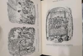 1910年The Dickens Pictures-Book: A Record of the Dickens Illustrators，《狄更斯作品插图大全》英文原版, 布面精装，精美插图