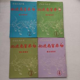 民国武侠小说《 白泰官南游记 》 全四册 我是山人著