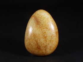 旧藏精品回流 和田玉原石摆件