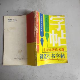 毛泽东著作名篇钢笔行书字帖