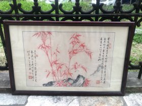 吴侃（上海著名画家、刘海粟门生）保真国画精品