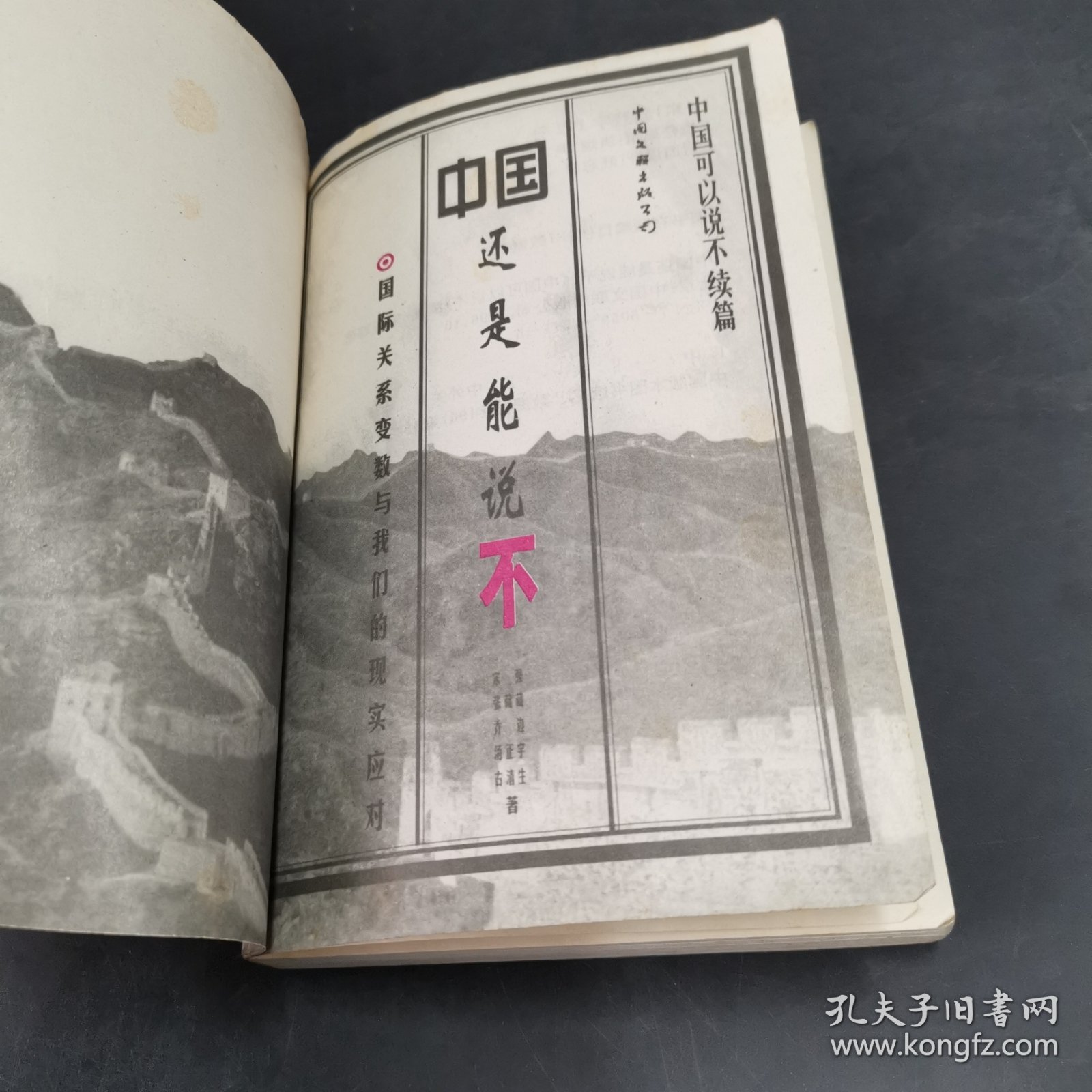 中国还是能说不：中国可以说不续篇