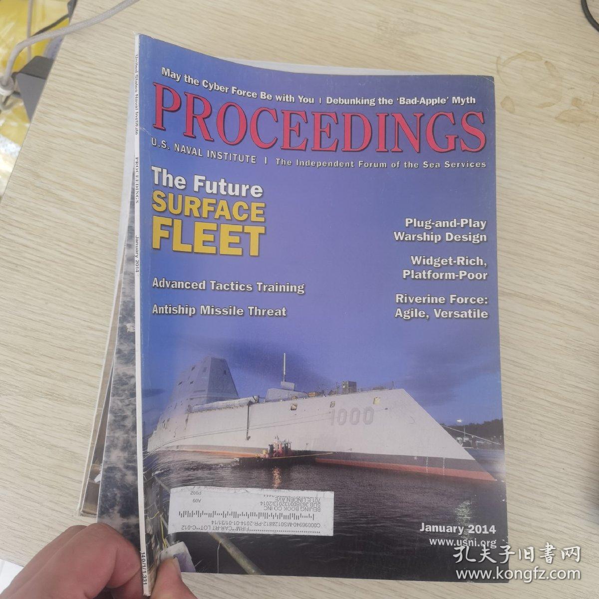 United States Naval Institute proceedings2014年第1期（美国海军学会公报）