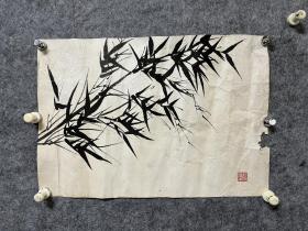 黎雄才，48X33，黎雄才（1910年～2001年12月19日），广东省肇庆人，祖籍广东省高要。
当代国画家、美术教育家，岭南画派卓有成就的代表人物。
擅长巨幅山水画，精于花鸟草虫，画作气势浑厚，自具风貌，被评论界称为“黎家山水”。