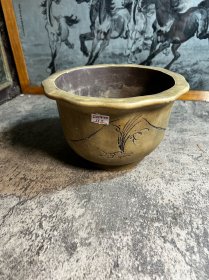 80年代，子光刻粉段花盆已知y