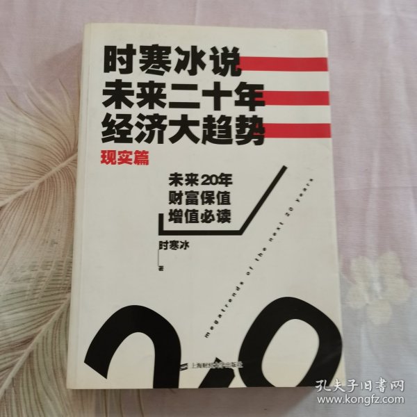 时寒冰说：未来二十年，经济大趋势（现实篇）