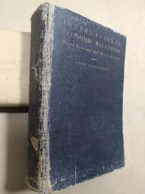 INTERNATIONAL ECONOMIC RELAYIONS 国际经济关系 1928年