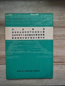 风浪频谱 波浪在水流作用下的变形计算/ 波浪作用下大直径圆柱的群蹲系数/斜坡堤栅栏板护面的计算方法