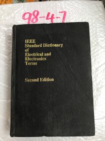 IEEE电气和电子学专门名词标准辞典（第二版）（英文原版）