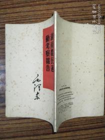 湖南农民运动考察报告