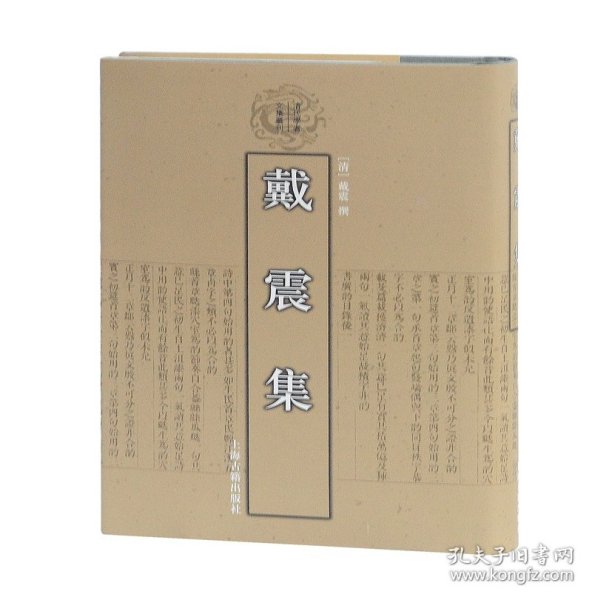 戴震集：清代学者文集丛刊