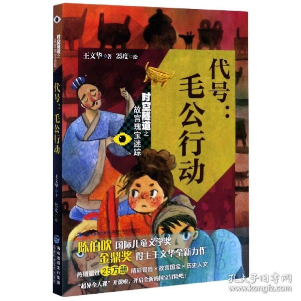 代号--毛公行动/时空隧道之故宫瑰宝迷踪 王文华 9787533561086 福建科学技术