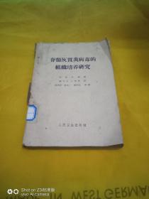 骨髓灰质炎病毒的组织培养研究