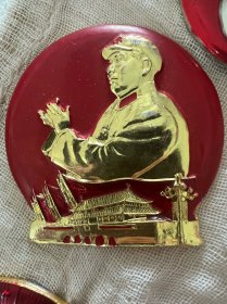 毛主席纪念章 天安门